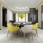 Pendente Oscar Dourado Fosco Hp002 Bella + 4x Led G9 Branco Q