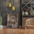 Pendente Otto Ouro 15cm Colmeia + Led 1x E27 Bq Zr109 Starlux