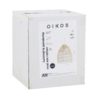 Pendente Oval 1 Lâmpada Vime Rattan E27 30cm Oikos