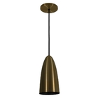 Pendente Oval Millenium Bronze Preto