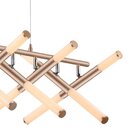 Pendente Palito Pale Gold Led 54w 96cm Bella Cd015 St2183