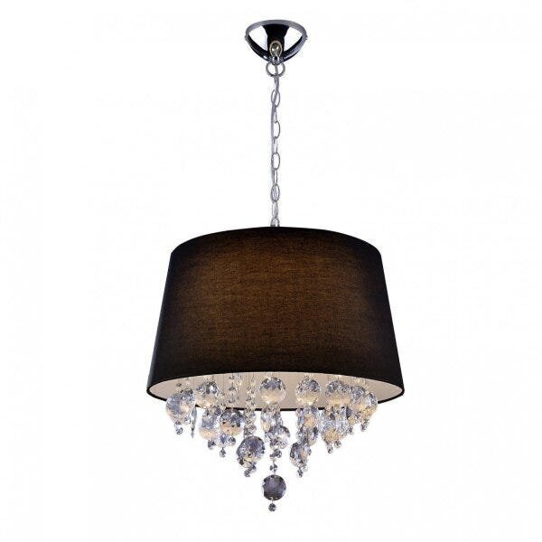 Pendente Para 3 Lâmpada 46cm São Paulo Bronzearte Vinho