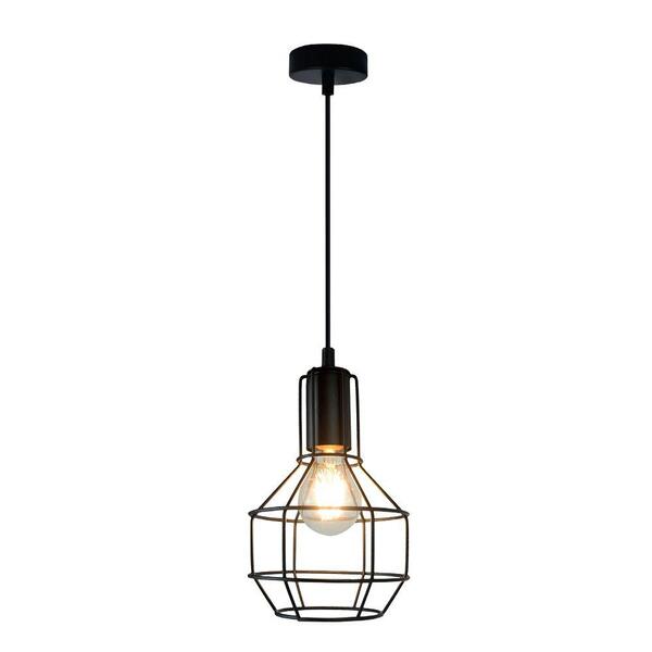 Pendente Para Cozinha Industrial 110x14,5 Metal Preto