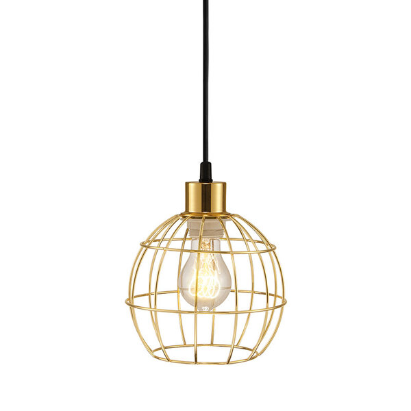 Pendente Para Iluminação Industrial Metal Latão 4987 - Mart -