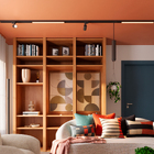 Pendente para Trilho Magnético Com Led Amarelo 6W Mag Gaya Preta