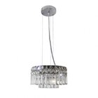 Pendente Paris Cristal Redondo 25xh14,5cm 4 Luzes G9 Gppr0025