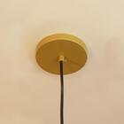 Pendente Pavia Hunter Trade Soquete Cor Dourada Com Vidro Âmb