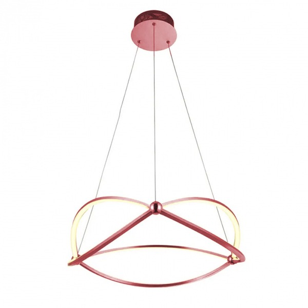 Pendente Pectus Rose 3000k 4320lm 54w 80cm Studioluce Pd1401