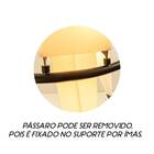 Pendente Perch 3 Birds Pássaros Origami Led 36w Preto Starlux