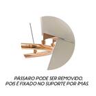 Pendente Perch 3 Birds Pássaros Origami Led 36w Rose Gold Sta