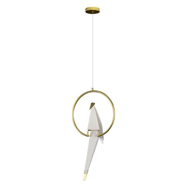 Pendente Perch Bird Pássaro Led 6w Idl-001-mg Ouro St1755