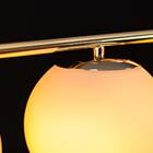 Pendente Petit Poa Gold E Branco 60cm 3 Globos Vidro Sq001 Be