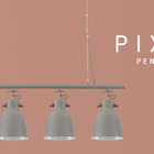 Pendente Pixar Cinza E27 Bivolt