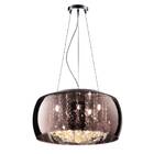 Pendente Plafon Soho G9 20cmx50cm Bella Iluminação Café e Tra