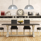 Pendente Prata Metal Becken Auremar