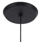 Pendente Metal Preto Fosco Globe Curve Pantoja & Carmona