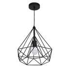 Pendente Preto Metal Byron Inspire