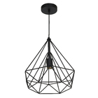 Pendente Preto Metal Byron Inspire