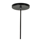 Pendente Preto Metal Cone Luz Vita