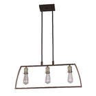 Pendente Preto Metal Tridente Inspire