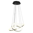 Pendente Preto Metal Triplo LLUM Bronzearte