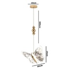 Pendente Psyche 3w Gold Bivolt Gmh