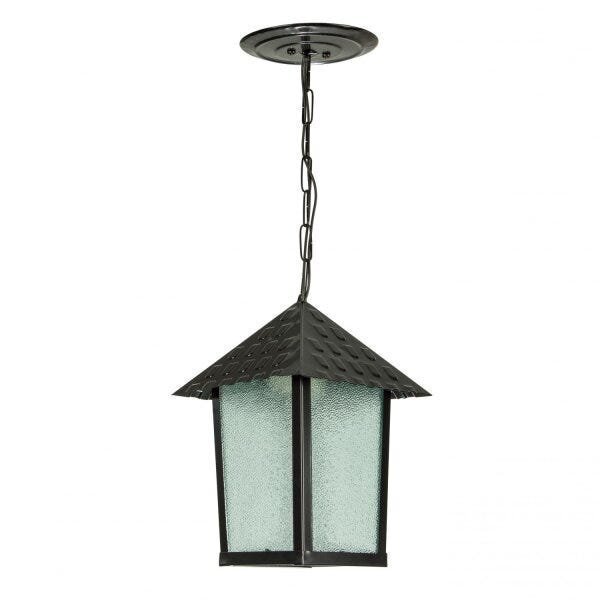 Pendente Quadrado Vidro Pontilhado Colonial 100100-01 Blumena