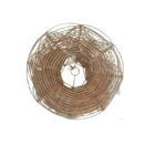 Pendente Rattan Colmeia 40x20cm
