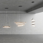 Pendente Redondo 1 Aro LED Neutro Preto Cosmos 60 GMH