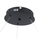 Pendente Redondo 1 Aro LED Neutro Preto Cosmos 60 GMH