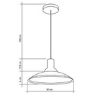 Pendente Redondo Articulável Ice Startec