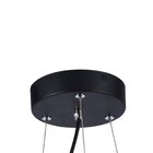 Pendente Redondo Nobile 1xled 12w Preto