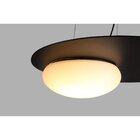 Pendente Redondo Nobile 1xled 12w Preto