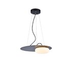 Pendente Redondo Nobile 1xled 12w Preto