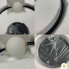 Pendente Redondo Preto Com Globo 45cm Led 30w 4000k Bivolt