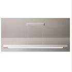 Pendente Retangular 125cm Branco E 2 Lâmpadas Tuboled 18w