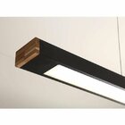 Pendente Retangular 125x5x10cm Arky Wood Bella Italia Arky Wo