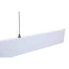 Pendente Retangular Slim Led 24w 3000k 90cm Branco Bivolt