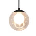 Pendente Retangular Triplo Preto Harmony Bolinha Ambar