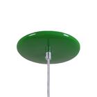 Pendente Retrô 34cm Luminária Lustre Alumínio Verde - Rei Da
