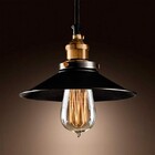 Pendente Retro Industrial 5 Lâmpadas Preto Loft Luminária Vin