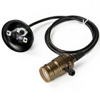 Pendente Retro Industrial Tipo Soquete Loft Luminária Vintage