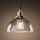 Pendente Retro Industrial Vidro Loft Luminária Vintage Lustre