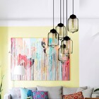 Pendente Retro Industrial Vidro Loft Luminária Vintage Lustre