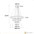 Pendente Ring Ref 2000 120 Sl Iluminação