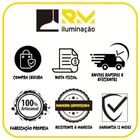 Pendente Ripado Diamante 50x50 - 5 Luzes E27 - Branco