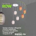 Pendente Row 120w - Startec - Cobre