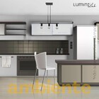 Pendente Rubis Aluminio Teto E27 3 Luzes Lumini Lab