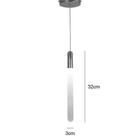 Pendente Saber Dourado 3x32cm Led 5w 500lm 3000k Bivolt Para