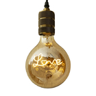 Pendente Sala Quarto Lâmpada Vintage Love Decorativa Led E27
